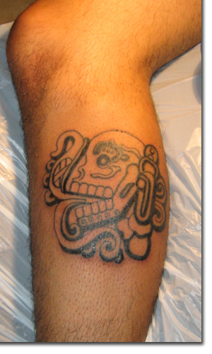 azteca skull bro